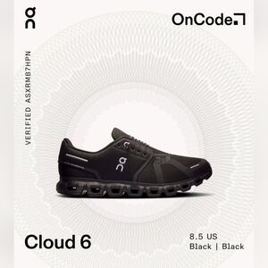 Pre-owed On Cloud 6Men's